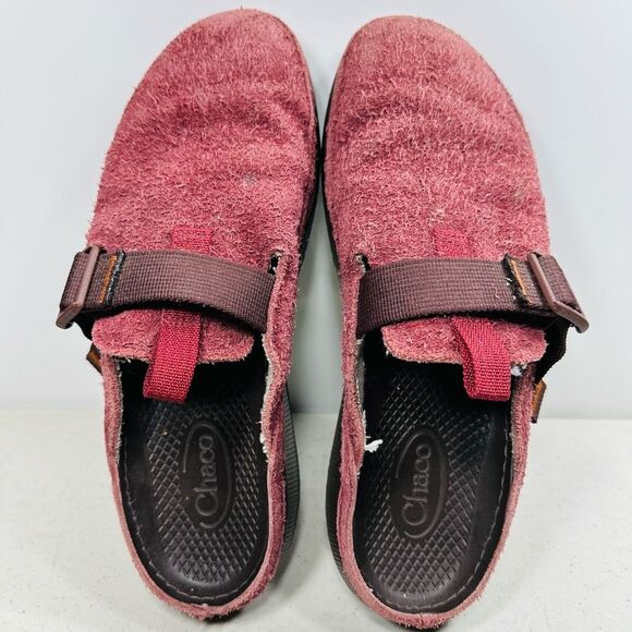 Chaco Shoes Womens Sz 10 Wool Blend Urban Outdoors Peasant Mules Clogs Lagenlook - Picture 6 of 8